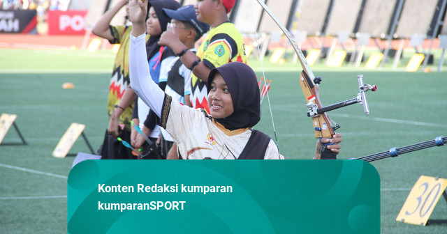 Tanding dengan Patah Kaki di MilkLife Archery Challenge, Akhirnya Raih Emas