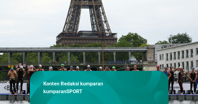 Foto: Paris Jadi Panggung Kejuaraan Renang Perairan Terbuka Eropa