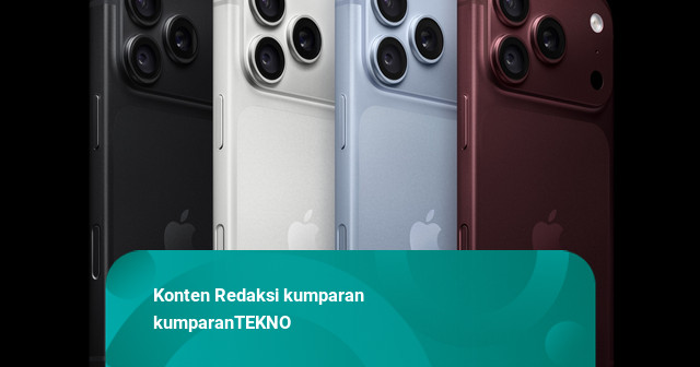 Apple Rilis iPhone 18 Pro & Pro Max, Bawa Warna Baru Burgundy