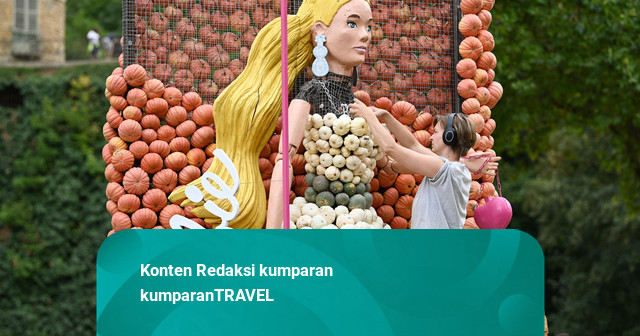 Foto: Labu Disulap Jadi Karya Seni, Pameran “Ayo Bermain” Hadir di Jerman