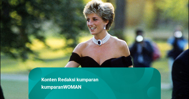 Gaun Legendaris Putri Diana ‘Revenge Dress’ Dilelang Lagi Usai Hampir 3 Dekade