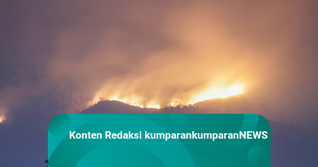 Gunung Arjuno di Jawa Timur, Kembali Kebakaran