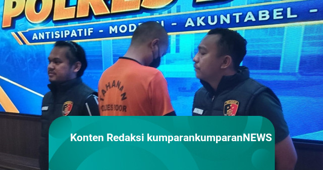 Photo: Kumparan.com Bogor police arrest man for stabbing Bobotoh supporter with sickle
