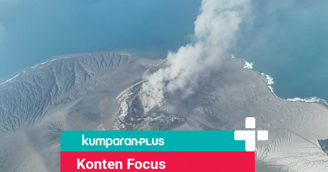 Konten TikTok: Cerita Nelayan Kena Hujan Batu Letusan Gunung Anak Krakatau