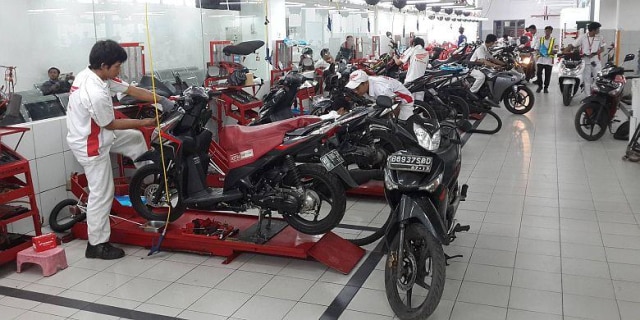 Ilustrasi Sepeda Motor (Foto: Astra Honda Motor)