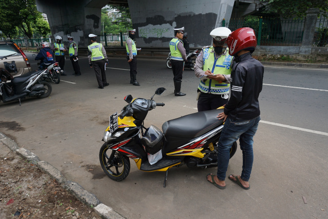 Ilustrasi razia kendaraan (Foto: Aditia Noviansyah)