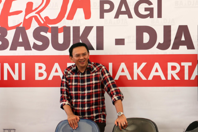 Basuki Tjahaja Purnama (Ahok). (Foto: Fanny Kusumawardhani)