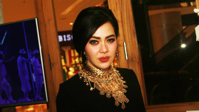 Penyanyi Indonesia, Syahrini (Foto: Munady)