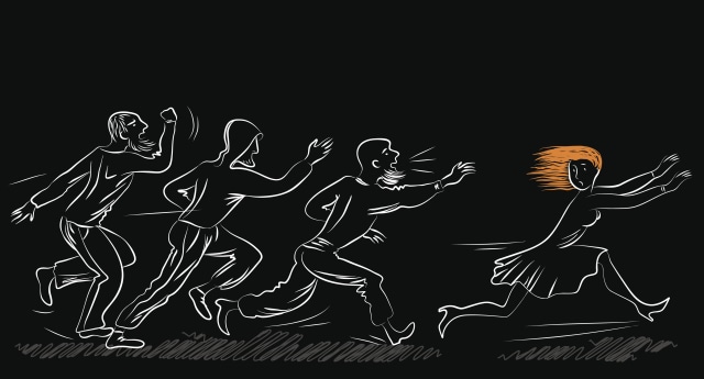 Ilustrasi wanita diserang  (Foto: Getty Images)