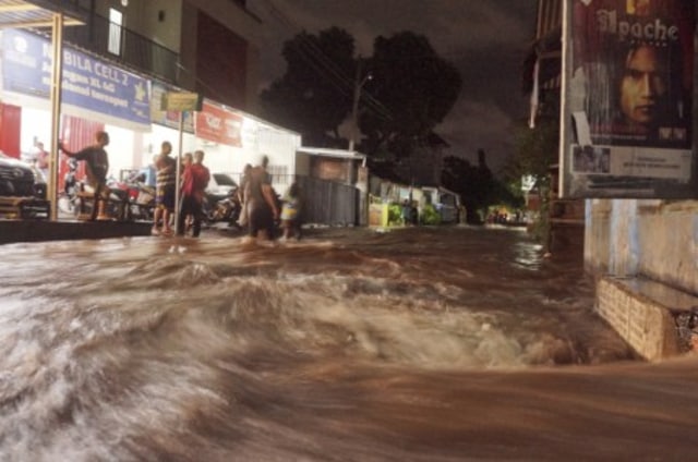 Ilustrasi Banjir  (Foto: Dhimas B. Pratama / Antara)
