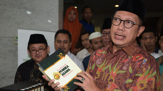 Menteri Agama Lukman Hakim Saifuddin (Foto: Sigid Kurniawan/Antara)