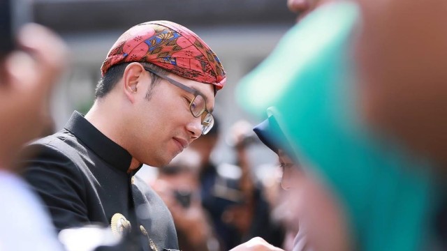 Walikota Bandung Ridwan Kamil dalam sebuah acara. (Foto: Instagram @ridwankamil)