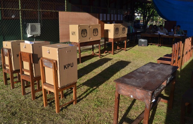 Ilustrasi Tempat Pemungutan Suara (TPS) (Foto: Muhammad Iqbal/kumparan)