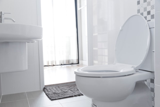 Noda membandel pada toilet juga bisa dihilangkan dengan baking soda. (Foto: Thinkstock)