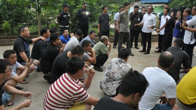 Menaker Hanif Dakhiri Sidak TKA China (Foto: Angga SW/kumparan)