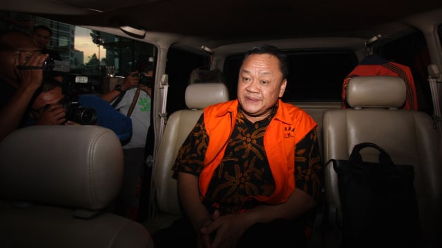 Tersangka Suap Bakamla kembali diperiksa KPK. (Foto: Antara/Reno Esnir)