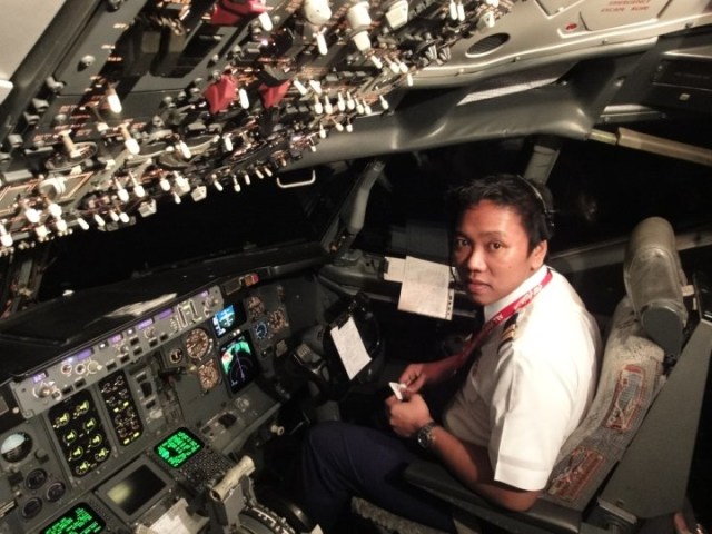Tekad Purna, pilot Citilink mabuk. (Foto: Dok. Facebook Tekad Agniamartanto)
