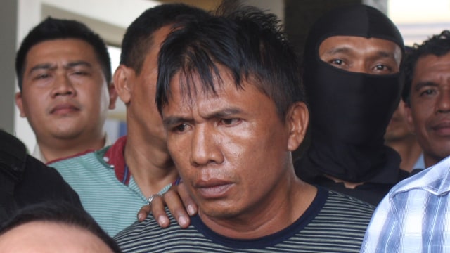 Ridwan Sitorus alias Ius Pane. (Foto: Reno Esnir/Antara)