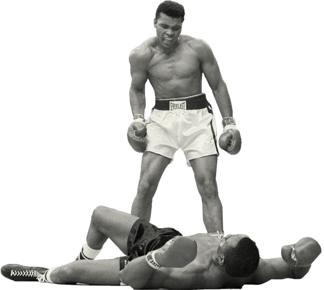 Muhammad Ali vs Sonny Liston (Foto: Istimewa)