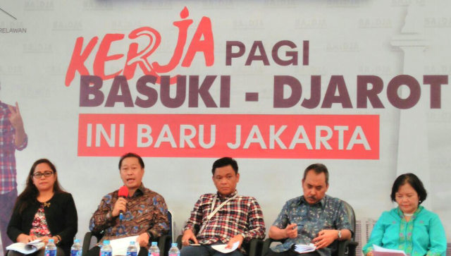 Diskusi politik tentang kriminalisasi SARA (Foto: Johanes Hutabarat/kumparan)