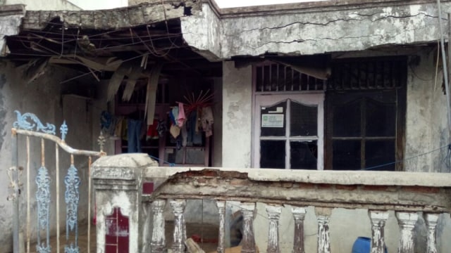 Rumah Sony tempat mebesarkan Marcel, adiknya. (Foto: Mustaqim Amna/kumparan)