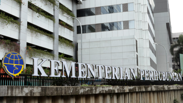 Gedung Kementerian Perhubungan. (Foto: Fanny Kusumawardhani/kumparan)