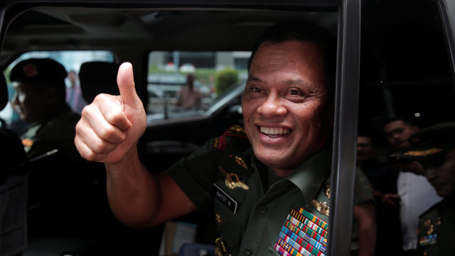 Panglima TNI Gatot Nurmantyo (Foto: Beawiharta/REUTERS)