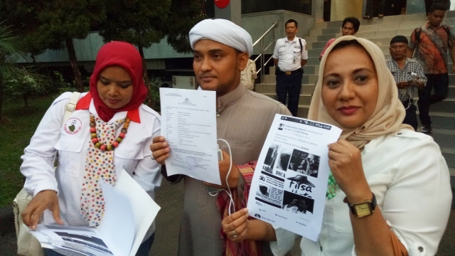 Habib Novel laporkan Ahok ke polisi (Foto: Aldis Tannos/kumparan)