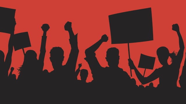 Ilustrasi demonstrasi (Foto: Huffington Post)