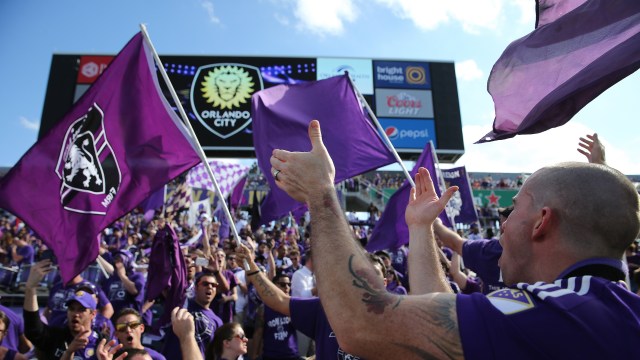 Suporter Orlando City (Foto: Alex Menendez)
