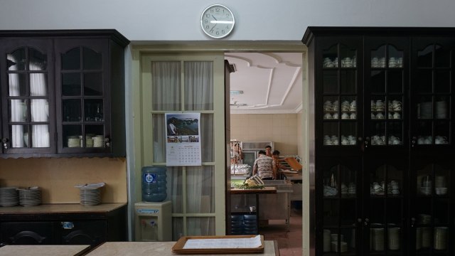 Perlatan makan di dapur Istana. (Foto: Aditia Noviansyah/kumparan)