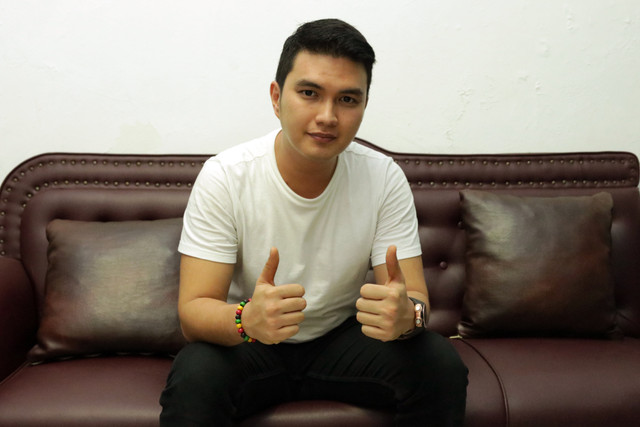 Aldi Taher tabah menghadapi ujian penyakit kanker (Foto: Fanny Kusumawardhani/kumparan)