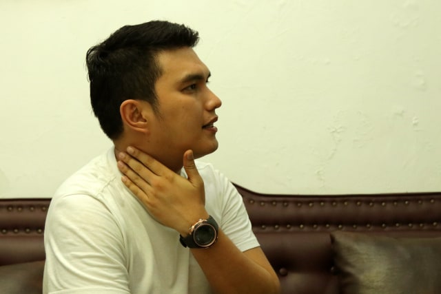 Aldi Taher mengidap kanker getah bening (Foto: Fanny Kusumawardhani/kumparan)