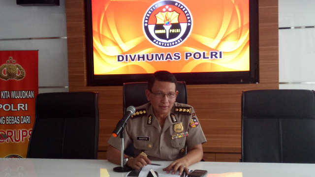 Kabag Penum Mabes Polri Kombes Martinus Sitompul (Foto: Akbar Ramadhan/kumparan)