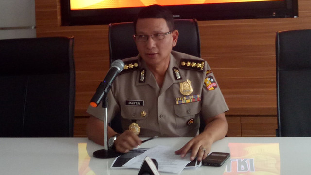 Kabag Penum Mabes Polri Kombes Martinus Sitompul (Foto: Akbar Ramadhan/kumparan)