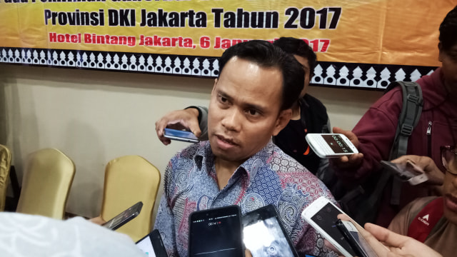 Anggota Bawaslu DKI, Muhammad Jufri  (Foto: Viry Alifiyadi/kumparan)