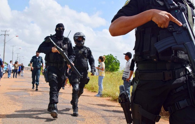 Pembunuhan di penjara Brasil (Foto: AP/Futura Press/Rodrigo Sales/)
