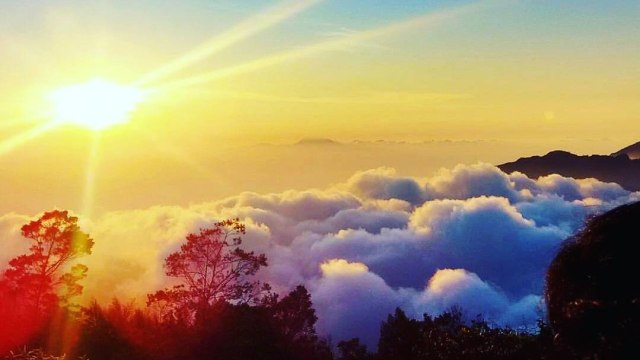 Sunrise bukit Sikunir (Foto: Wisnu Prasetiyo/kumparan)