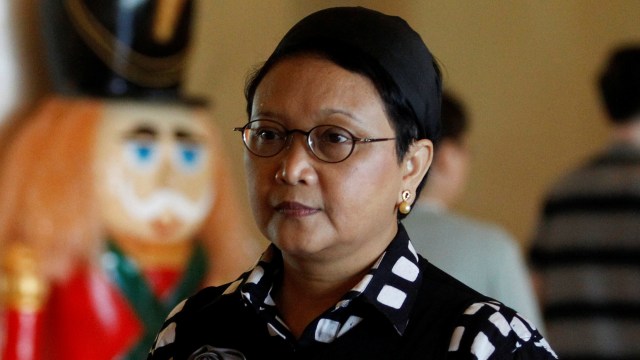 Menlu RI Retno Marsudi (Foto: Reuters/Soe Zeya Tun)