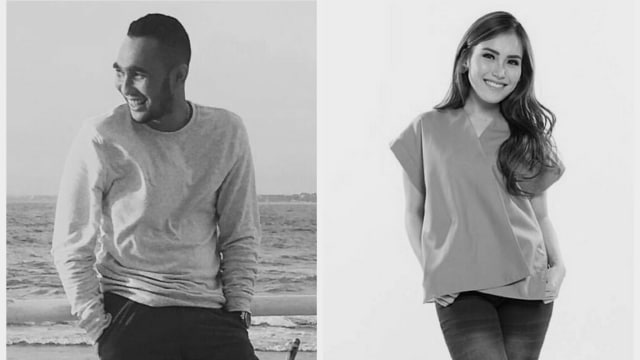 Ayu Ting Ting dan mantan suaminya Enji. (Foto: Instagram @ayutingting92 & @rozmanizar_baskoro)