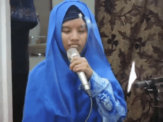 Putri, Penghafal Alquran dari Bima. (Foto: Sirafi Qurniawan/Youtube)
