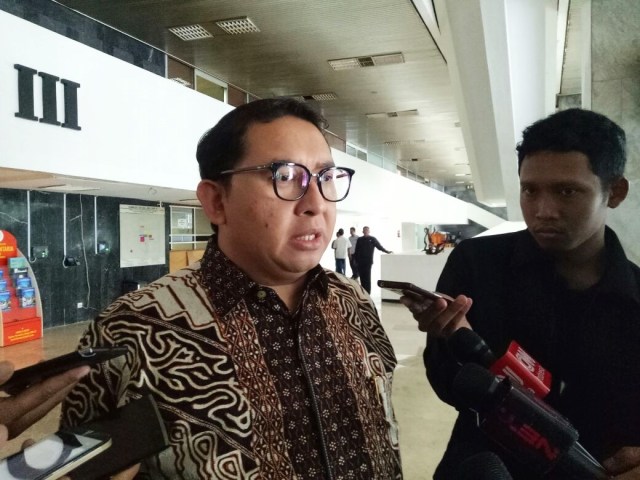 Fadli Zon saat ditemui di Gedung DPR RI. (Foto: Fahrian Saleh)