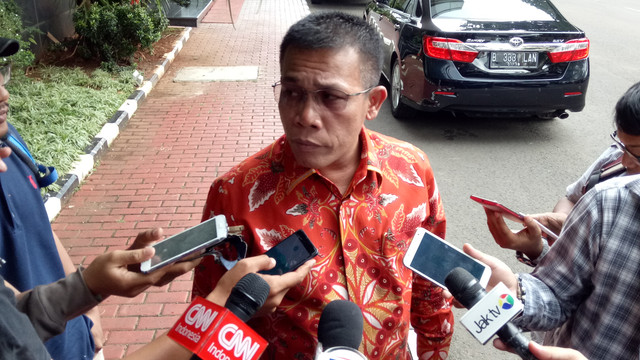 Anggota Komisi III Fraksi PDIP Masinton Pasaribu. (Foto: Aldis Tannos/kumparan.)