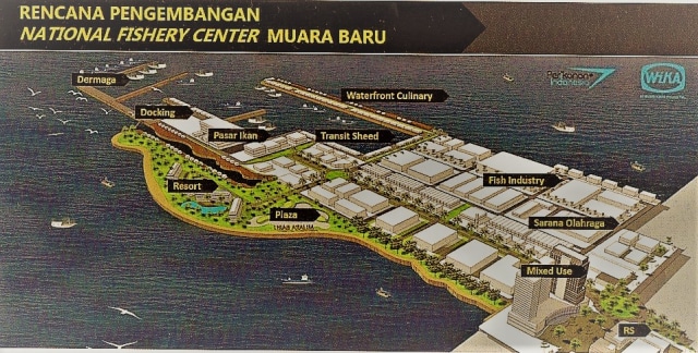 Perencanaan pembangunan Pelabuhan Muara Baru. (Foto: Dok. Perum Perindo)