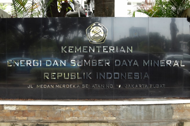 Kantor Kementerian ESDM. (Foto: Fanny Kusumawardhani/ kumparan)