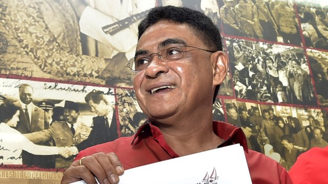 Anggota Komisi X Fraksi PDIP Andreas Hugo Pareira Foto: Rosa Panggabean/Antara