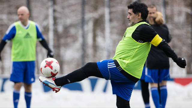 Diego Maradona (Foto: Philip Schmidli)