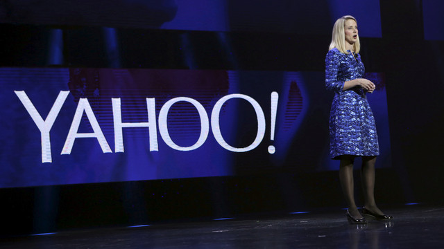 Marissa Mayer di Consumer Electronics Show 2014 (Foto: Robert Galbraith/REUTERS)