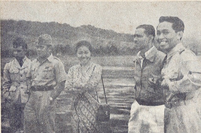 Iswahjudi dan Halim Perdanakusuma. (Foto: Dok. Pusat Sejarah TNI)