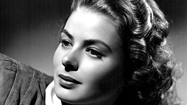 Cantiknya Ingrid Bergman. (Foto: Pixabay.)